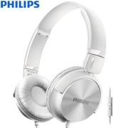 PHILIPS 飞利浦 手机耳机 强劲低音 平折 SHL3065