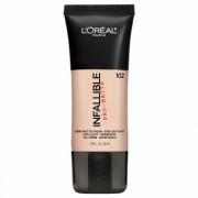 L‘OREAL PARIS巴黎欧莱雅 Infallible 24H-Matte Mattifying 控油粉底液 #102 30ml *2件