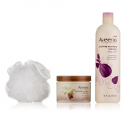 艾维诺（Aveeno）   保湿礼盒装（身体乳170g+沐浴露473ml+浴花）