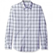 Calvin Klein Herringbone Plaid 男衬衫