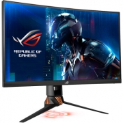 ASUS 华硕 ROG 玩家国度 PG27VQ 电竞显示器（165Hz、G-Sync、1800R、RGB幻彩联动）