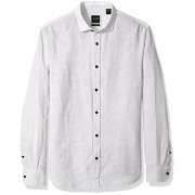 库存少！A|X Armani Exchange 男士休闲衬衣