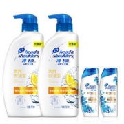 H&S 海飞丝  清爽去油去屑洗发水700ml*2