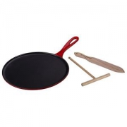 Le Creuset 酷彩 珐琅铸铁 法式烤盘 平底煎锅 27cm