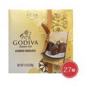 GODIVA 歌帝梵 金装混合味巧克力礼盒装 27颗 330g *2件