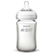 飞利浦新安怡 英国品牌 AVENT 宽口径自然顺畅玻璃奶瓶 *6件
