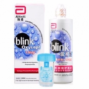 Abbott雅培 爱视洁隐形眼镜洁镜双氧水护理液240ML+中和片24片