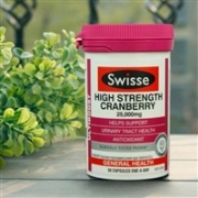 超值3件装|Swisse 澳洲蔓越莓精华胶囊 30片(女性必备)