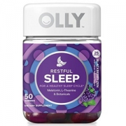 OLLY Restful Sleep 安神助睡维生素软糖 50粒