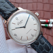 格拉苏蒂（Glashütte Original）	  Sixties 60年代系列 49-12-01-04-04 男士机械腕表