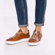 双十一预售￥1208，ECCO 爱步 Soft 8 柔酷8号 女士真皮休闲板鞋 $68