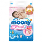 Moony 尤妮佳 婴儿纸尿裤 M64片 *5件