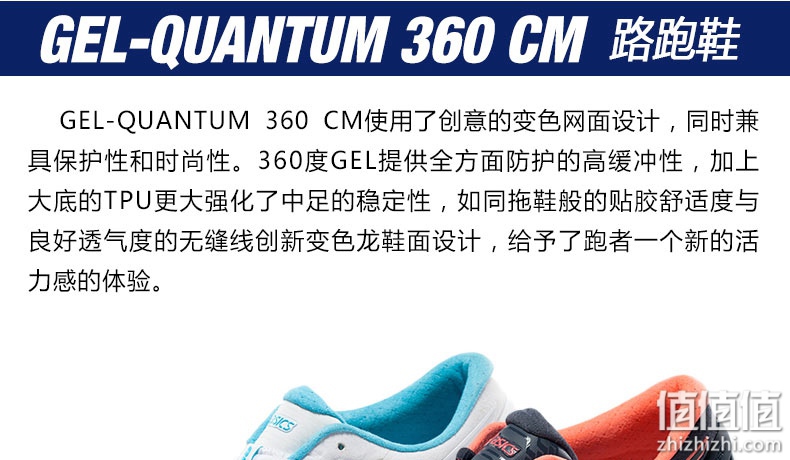 Asics 亚瑟士 Gel-Quantum 360 CM 顶级跑鞋上脚