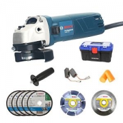 BOSCH 博世 TWS6700 角磨机 磨光机 金属切割抛光机 木材打磨机 除锈机 电动工具 tws6700套餐四(供应商直送)