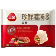 三全 珍鲜灌汤水饺 三鲜口味 450g（约30个） *26件