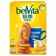 凑单品：焙朗 早餐饼干 牛奶谷物味 150g