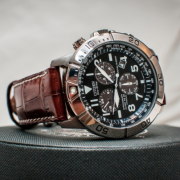 西铁城（CITIZEN） BL5250-02L 男款光动能计时腕表 防水200m