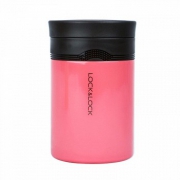 乐扣乐扣 新海浪焖烧壶粉色500ml