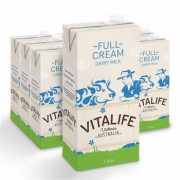 VITALIFE UHT 全脂牛奶 1L*12盒