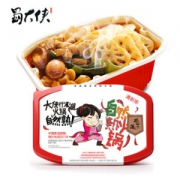 蜀大侠方便火锅巴蜀四川特产自热自煮懒人小火锅 413g 清新版 *10件+凑单品