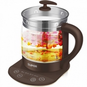 SUPOR苏泊尔 养生壶煎药壶 多功能 棕色1.8L