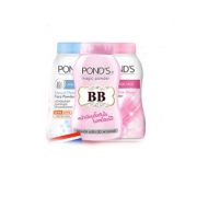 Ponds旁氏 魔力控油BB粉50g+粉嫩闪亮BB粉50g+海蓝清爽BB粉50g
