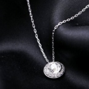 SWAROVSKI 施华洛世奇 1081938 白色典雅天使项链