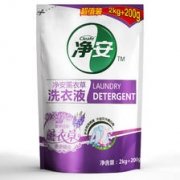 Cleafe 净安 洗衣液补充装 2kg*4袋+800g