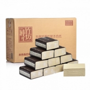 蓝漂 纯竹工坊竹钎维不漂白手帕纸25抽*3层30包