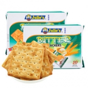 Julie's茱蒂丝 奶油苏打饼干 250克*2袋 *3件