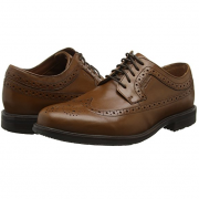 ROCKPORT   Essential Details II男士真皮烤花牛津鞋