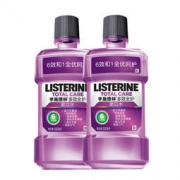 Listerine 李施德林 漱口水多效全护500ml*2）*3件