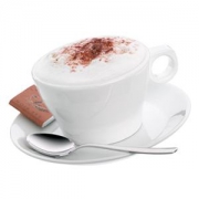 德国WMF 福腾宝 BARISTA系列 陶瓷卡布奇洛杯带匙（亚马逊进口直采，德国品牌） *4件