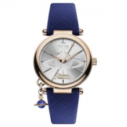 中亚prime会员：VIVIENNE WESTWOOD ORB VV006RSBL  女士时装腕表