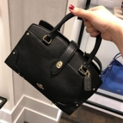 COACH 蔻驰 女士Mercer 真皮单肩手提包