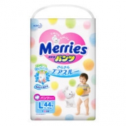 Merries 花王 婴儿拉拉裤 大号XL38片