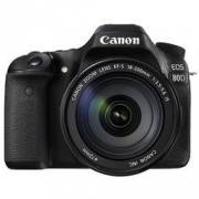 Canon 佳能 EOS 80D 单反套机（EF-S18-200IS 黑色）