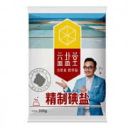 限地区：益盐堂 精制碘盐 B标 350g