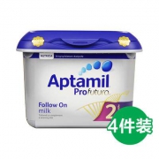 英国原装爱他美 白金版 2段 6-12个月 奶粉800G 4罐装