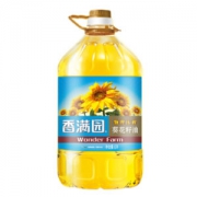 香满园 食用油 压榨 葵花籽油5L *2件+凑单品