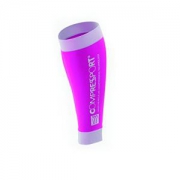 Compressport 中性 R2 经典版小腿套（跑步、骑行、户外）欧洲生产 赛中使用 赛后恢复 Calf R2 CS-R2