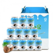 韩国进口 九日牌椰果风味饮料238ml*12瓶 礼盒装 *5件