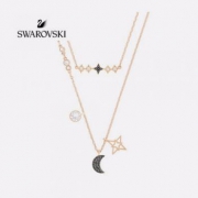 SWAROVSKI 施华洛世奇 二合一星月女款项链套装