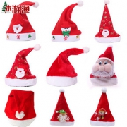 白菜价# 圣诞节成人儿童圣诞帽3个装