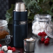 THERMOS 不锈钢保温瓶 470ml 午夜蓝