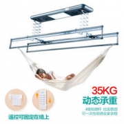 SINGAYE 心家宜 D04 电动升降晾衣架 固定杆+遥控+LED照明风干+遇阻即停