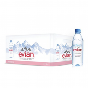 依云（evian）    天然矿泉水 500ml* 24瓶 法国进口