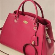 COACH蔻驰Crossgrain Small Margot Carryall女士真皮通勤包 两色可选