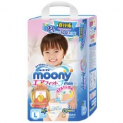 MOONY 尤妮佳 婴儿拉拉裤 L44片 *2件