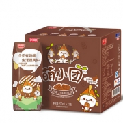光明 萌小团巧克力牛奶饮品 200ml*12礼盒装